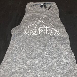 Adidas Heather Gray Sleeveless Top